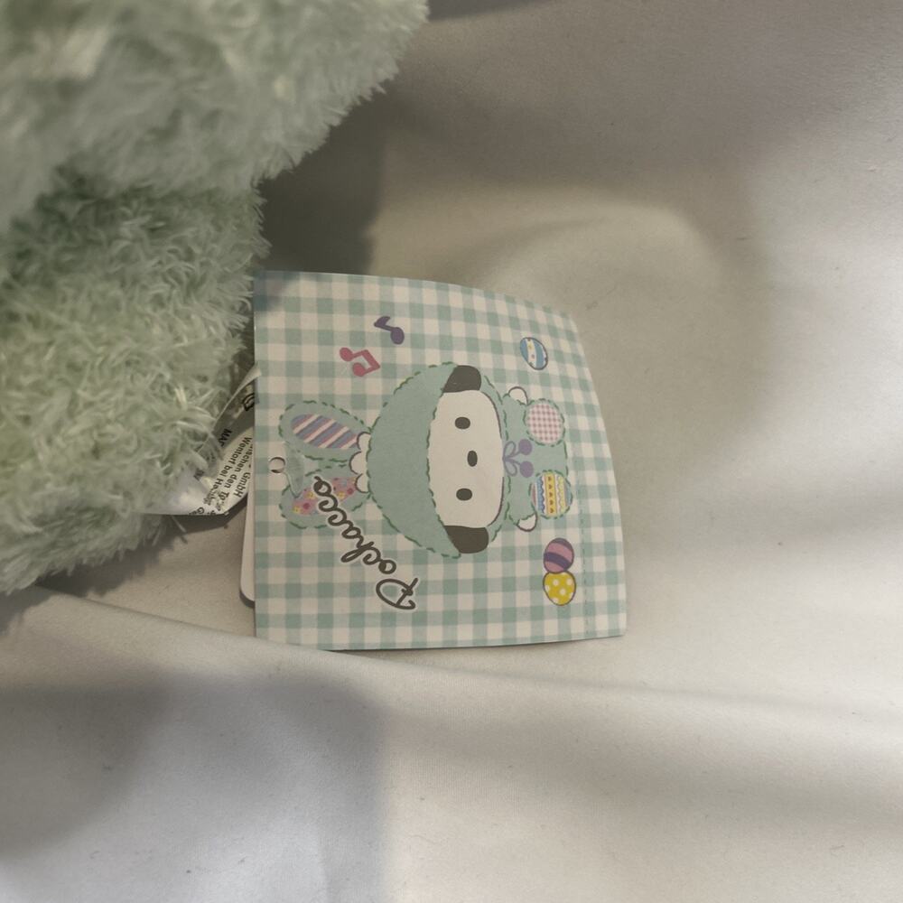Sanrio Original Pochacco Easter 2022 Fluffy Plush Purple Japan Exclusive ST22 - Picture 5 of 9
